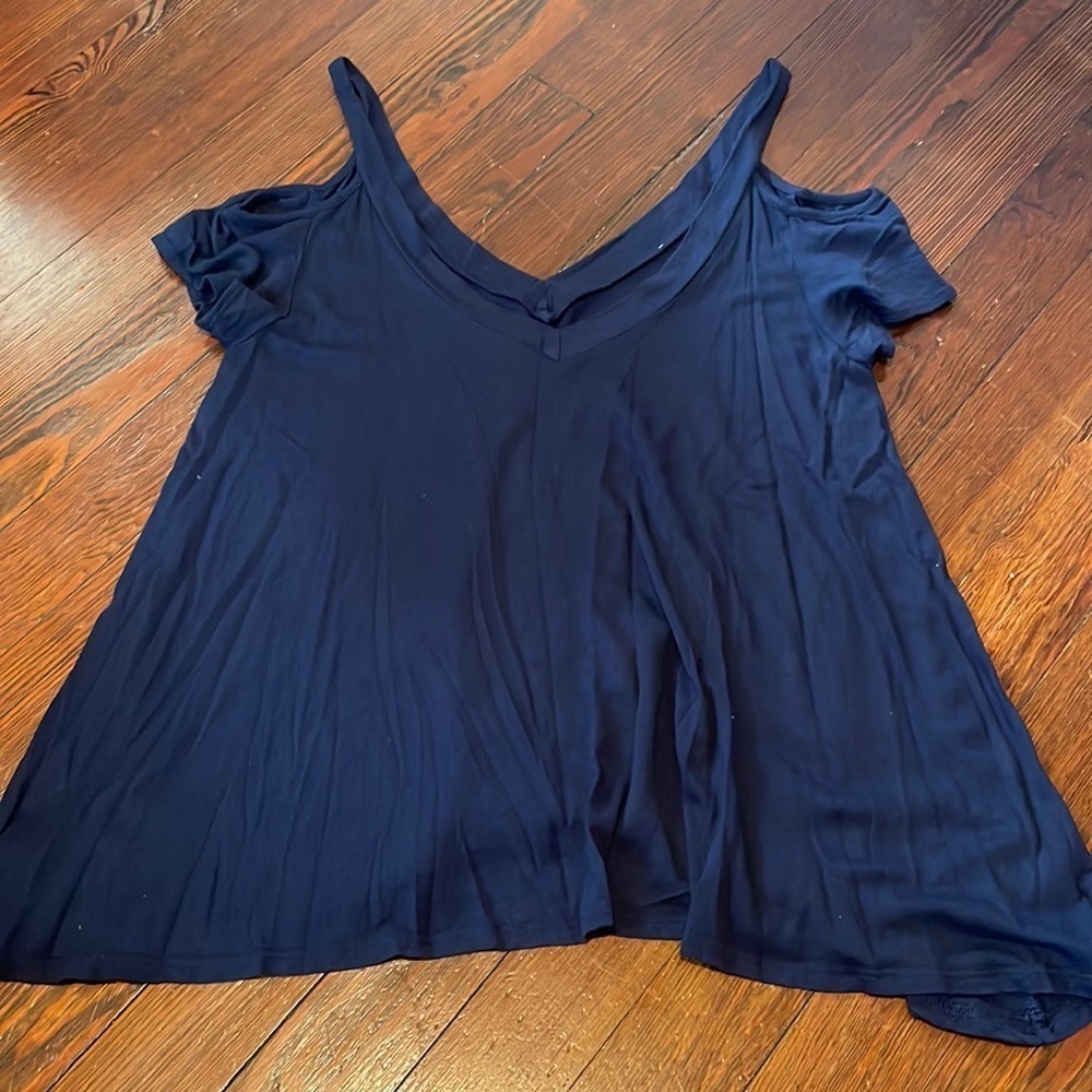 Pookie & sebastian women’s sleeveless navy top Size M
